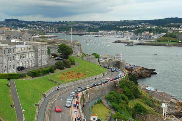 Ocean Crescent Plymouth City Centre Penthouse Level Apartment Екстериор снимка